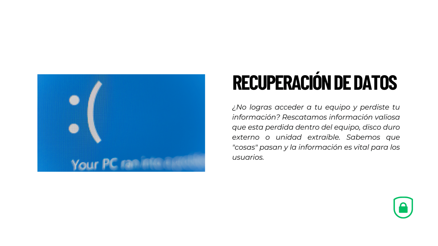 Recuperación de Datos